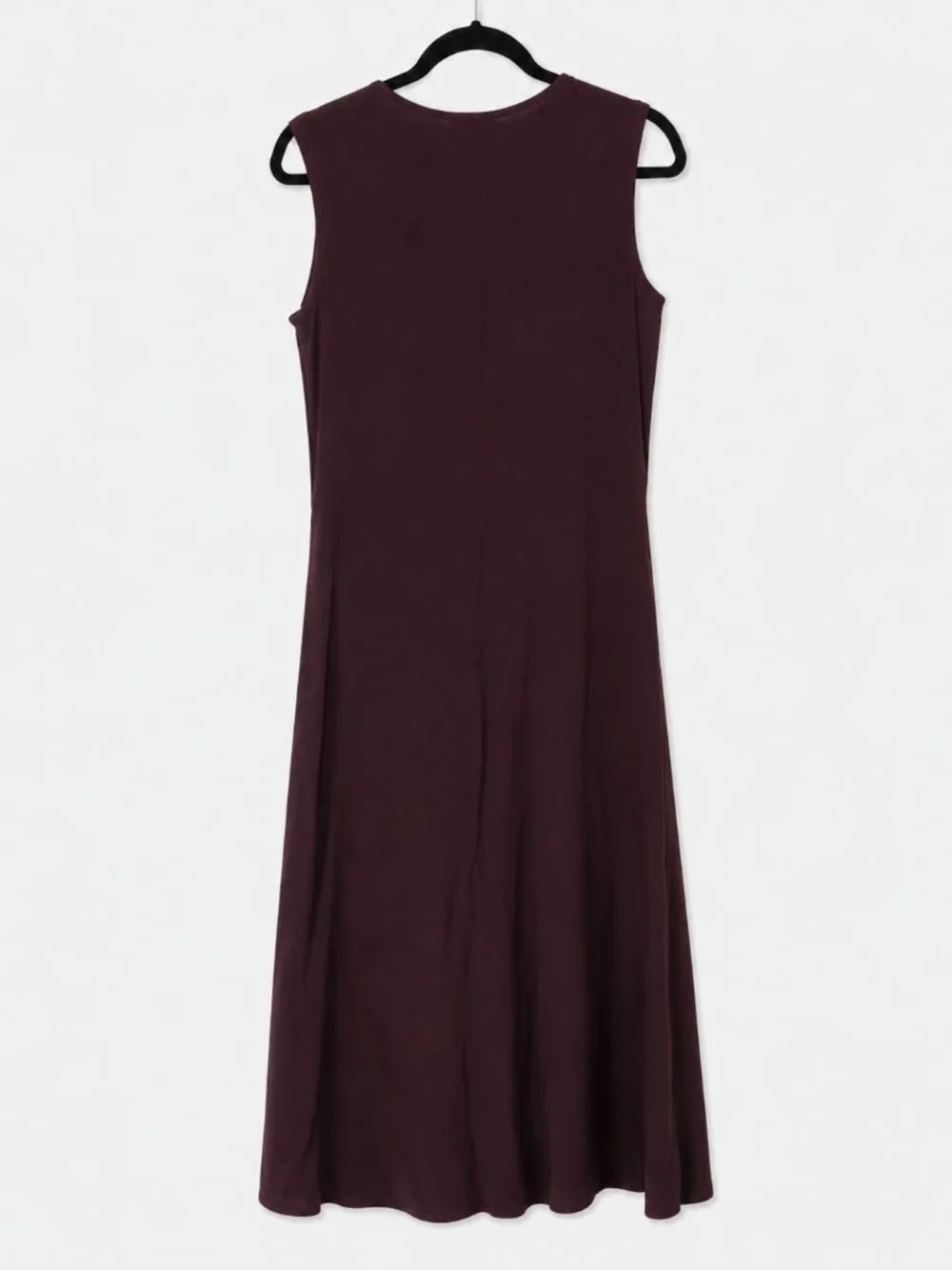 KORS Michael Kors 100% Silk Burgundy Maxi Dress Size 10 VGUC